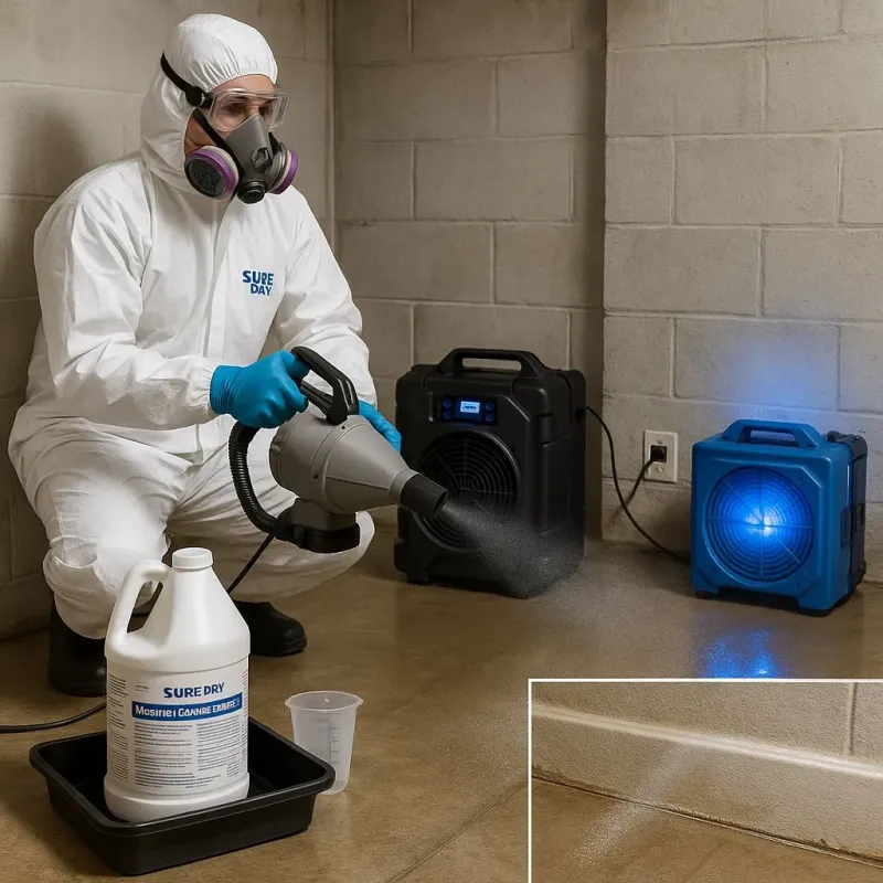 Sanitization and Odor Removal process in Calimesa, CA