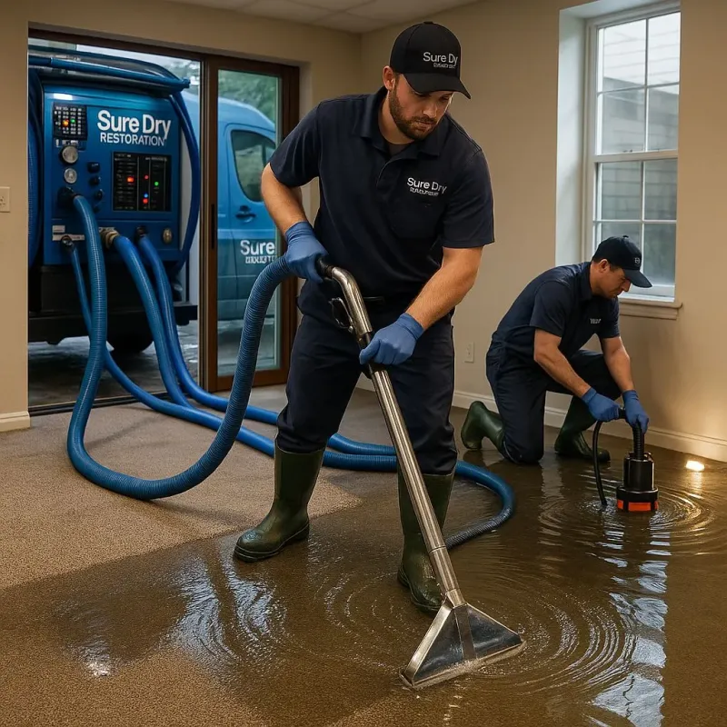 Water Extraction and Removal process in Calimesa, CA